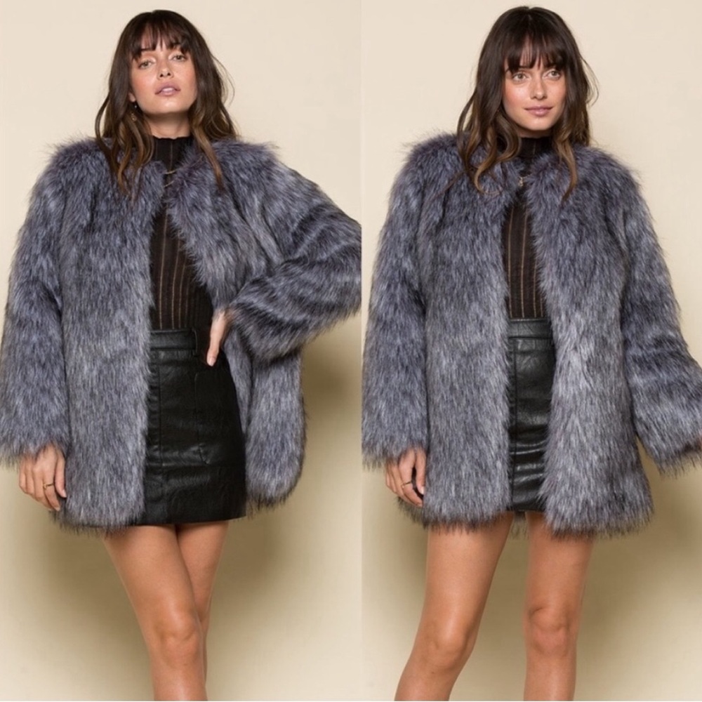 🆕 NWT Raga Kora Faux Fur Jacket-S